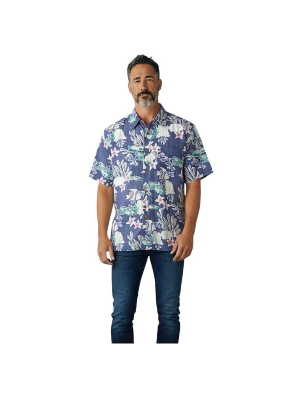 Cooke Street Honolulu Men’s Size 2XL Tropical Hawaiian Shirt